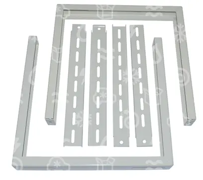 konzole montovaná střešní, 200 kg, pro rovné střechy,420x450-100x400 mm, RODIGAS